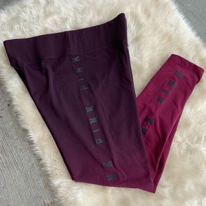 PINK Ombré Yoga Leggings